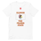 Short-Sleeve Unisex T-Shirt "10103-0051 Illinois (Red Logo)" - JCBTGlobal