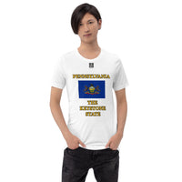 Short-Sleeve Unisex T-Shirt "10103-0061 Pennsylvania (Black Logo)" - JCBTGlobal