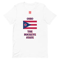 Short-Sleeve Unisex T-Shirt "10103-0071 Ohio (Red Logo)" - JCBTGlobal