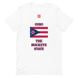 Short-Sleeve Unisex T-Shirt "10103-0071 Ohio (Red Logo)" - JCBTGlobal