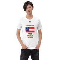 Short-Sleeve Unisex T-Shirt "10103-0091 Georgia (Black Logo)" - JCBTGlobal