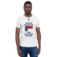 Short-Sleeve Unisex T-Shirt "10103-0101 North Carolina (Black Logo)" - JCBTGlobal