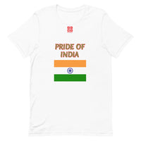 Short-Sleeve Unisex T-Shirt "1014-0021 India (Red Logo)" - JCBTGlobal