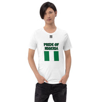 Short-Sleeve Unisex T-Shirt "1014-0071 Nigeria (Black Logo)" - JCBTGlobal