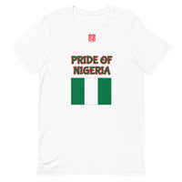 Short-Sleeve Unisex T-Shirt "1014-0071 Nigeria (Red Logo)" - JCBTGlobal