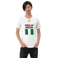 Short-Sleeve Unisex T-Shirt "1014-0071 Nigeria (Red Logo)" - JCBTGlobal