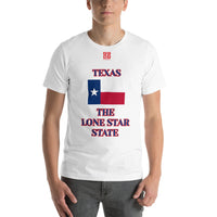 Short-Sleeve Unisex T-Shirt "10103-0021 Texas (Red Logo)" - JCBTGlobal