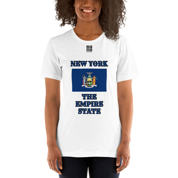 Short-Sleeve Unisex T-Shirt "2013-0041 New York (Black Logo)" - JCBTGlobal