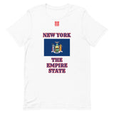 Short-Sleeve Unisex T-Shirt "2013-0041 New York (Red Logo)" - JCBTGlobal