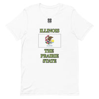 Short-Sleeve Unisex T-Shirt "2013-0051 Illinois (Black Logo)" - JCBTGlobal