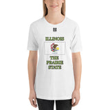 Short-Sleeve Unisex T-Shirt "2013-0051 Illinois (Black Logo)" - JCBTGlobal