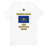 Short-Sleeve Unisex T-Shirt "2013-0061 Pennsylvania (Black Logo)" - JCBTGlobal