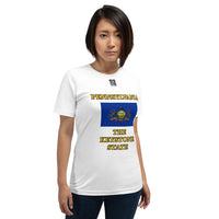 Short-Sleeve Unisex T-Shirt "2013-0061 Pennsylvania (Black Logo)" - JCBTGlobal