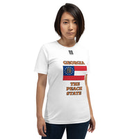 Short-Sleeve Unisex T-Shirt "2013-0091 Georgia (Black Logo)" - JCBTGlobal