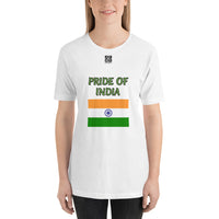 Short-Sleeve Unisex T-Shirt "2014-0021 India (Black Logo)" - JCBTGlobal