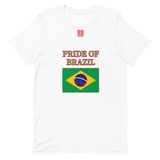 Short-Sleeve Unisex T-Shirt "2014-0061 Brazil (Red Logo)" - JCBTGlobal