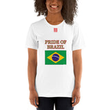 Short-Sleeve Unisex T-Shirt "2014-0061 Brazil (Red Logo)" - JCBTGlobal