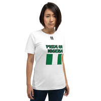 Short-Sleeve Unisex T-Shirt "2014-0071 Nigeria (Black Logo)" - JCBTGlobal