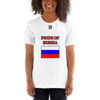 Short-Sleeve Unisex T-Shirt "2014-0091 Russia (Black Logo)" - JCBTGlobal