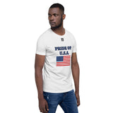 Short-Sleeve Unisex T-Shirt "1014-0031 U.S.A. (Black Logo)" - JCBTGlobal