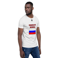 Short-Sleeve Unisex T-Shirt "1014-0091 Russia (Black Logo)" - JCBTGlobal