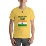 Short-Sleeve Unisex T-Shirt "1014-0021 India (Black Logo)" - JCBTGlobal