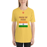 Short-Sleeve Unisex T-Shirt "2014-0021 India (Red Logo)" - JCBTGlobal