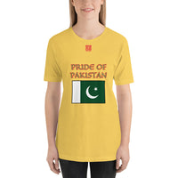 Short-Sleeve Unisex T-Shirt "2014-0051 Pakistan (Red Logo)" - JCBTGlobal