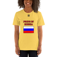 Short-Sleeve Unisex T-Shirt "2014-0091 Russia (Black Logo)" - JCBTGlobal