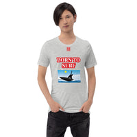 Short-Sleeve Unisex T-Shirt "10101-0061 Born To Surf (Red Logo)" - JCBTGlobal