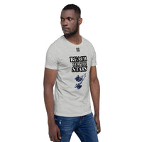 Short-Sleeve Unisex T-Shirt "10102-0141 Reach For The Stars (Black Logo)"