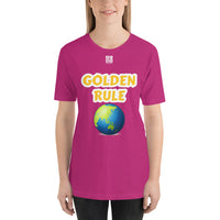 Short-Sleeve Unisex T-Shirt "20102-0021 Golden Rule (White Logo)"