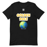 Short-Sleeve Unisex T-Shirt "10102-0021 Golden Rule (White Logo)" - JCBTGlobal