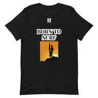 Short-Sleeve Unisex T-Shirt "20101-0041 Born To Surf (White Logo)"