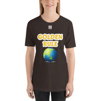 Short-Sleeve Unisex T-Shirt "20102-0021 Golden Rule (White Logo)"