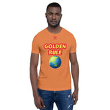 Short-Sleeve Unisex T-Shirt "10102-0021 Golden Rule (Red Logo)" - JCBTGlobal