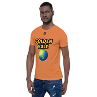 Short-Sleeve Unisex T-Shirt "10102-0021 Golden Rule (Black Logo)" - JCBTGlobal