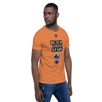 Short-Sleeve Unisex T-Shirt "10102-0141 Reach For The Stars (Black Logo)"