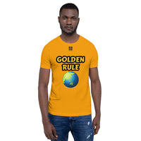 Short-Sleeve Unisex T-Shirt "10102-0021 Golden Rule (Black Logo)" - JCBTGlobal