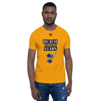 Short-Sleeve Unisex T-Shirt "10102-0141 Reach For The Stars (Black Logo)"