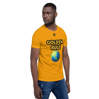 Short-Sleeve Unisex T-Shirt "10102-0021 Golden Rule (Black Logo)" - JCBTGlobal