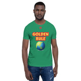 Short-Sleeve Unisex T-Shirt "10102-0021 Golden Rule (Red Logo)" - JCBTGlobal