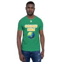 Short-Sleeve Unisex T-Shirt "10102-0021 Golden Rule (White Logo)" - JCBTGlobal