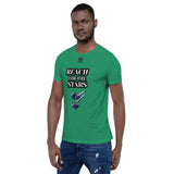 Short-Sleeve Unisex T-Shirt "10102-0141 Reach For The Stars (Black Logo)"