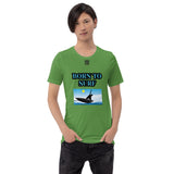 Short-Sleeve Unisex T-Shirt "10101-0061 Born To Surf (Black Logo)" - JCBTGlobal