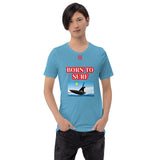 Short-Sleeve Unisex T-Shirt "10101-0061 Born To Surf (Red Logo)" - JCBTGlobal