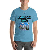 Short-Sleeve Unisex T-Shirt "10102-0011 Dream Big (Black Logo)" - JCBTGlobal