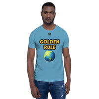 Short-Sleeve Unisex T-Shirt "10102-0021 Golden Rule (Black Logo)" - JCBTGlobal