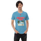 Short-Sleeve Unisex T-Shirt "10102-0031 All Good Days (Red Logo)" - JCBTGlobal