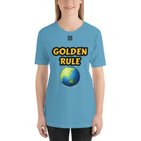 Short-Sleeve Unisex T-Shirt "20102-0021 Golden Rule (Black Logo)"